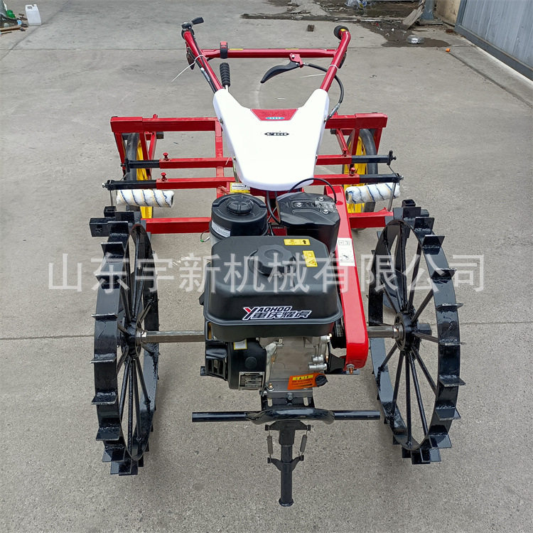 小型地膜覆盖机农用手扶式覆膜机 自走式农作物铺膜机