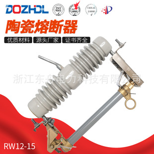 200A陶瓷跌落式 100A 熔断器 东舟厂家10kV户外高压熔断器RW12