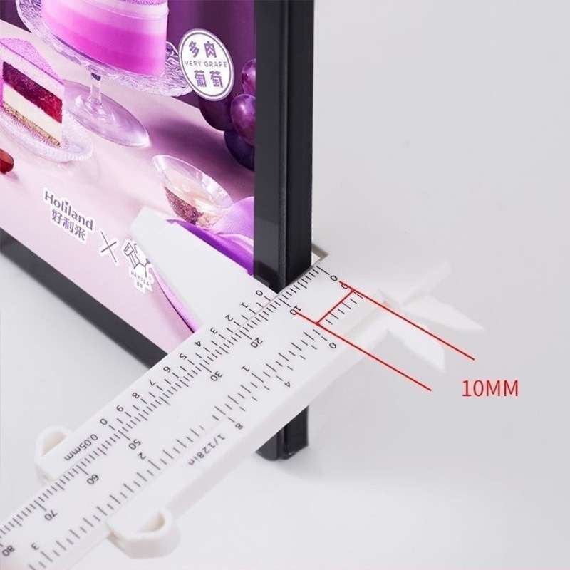 A1 A2 A3 A4 Slim Light Box Poster Restaurant Tempered Glass