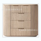 RH美式 乡村别墅卧室实木斗柜储物柜收纳柜化妆台