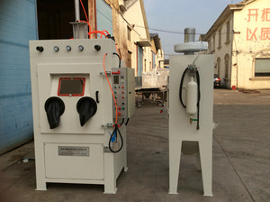 厂家直销小型自动滚筒喷砂机