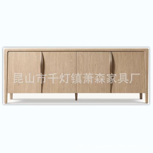 RH美式乡村别墅室内餐厅餐边柜储物柜收纳柜高端占事故