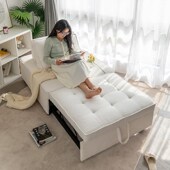 沙发床可折叠两用单人伸缩小户型客厅书房阳台多功能舒适久坐沙发