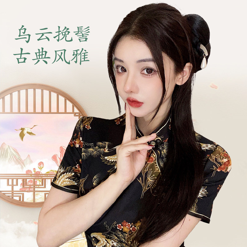 假发包盘发后脑勺麻花发包旗袍妈妈表演舞蹈新娘花苞头古装国风装,美发护发/假发,发包/丸子,淘宝优惠券,粉丝福利购,淘宝优惠卷