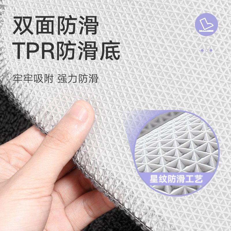 大江地垫长条耐脏厨房专用防滑吸水地毯家居可擦洗脚垫加厚防油垫