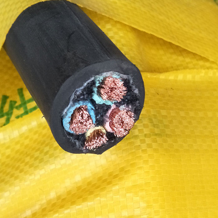 yc橡套电缆防水电线3芯4芯5*10/16/25/35/50+1三相四线3加2电缆线