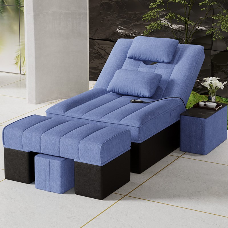 电动足疗床按摩足浴沙发躺椅采耳沐足洗脚床足疗店按摩洗脚沐足椅