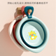 婴儿洗脸盆折叠盆宝宝洗脸盆新生儿洗屁股盆便携式 儿童专用小盆子