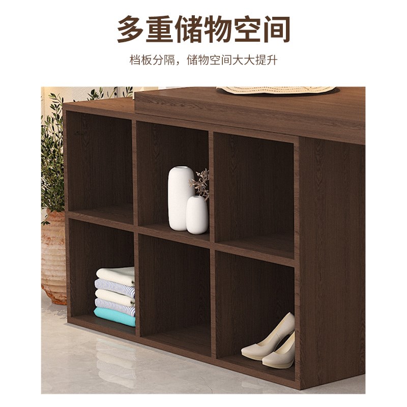 服装店收银台前台小型店铺中岛流水台烤漆展示柜陈列架可伸缩吧台