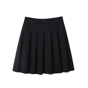 女装 显瘦时尚 春季 百褶裙显瘦半身裙胖mm春装 短裙 百搭基础款 大码