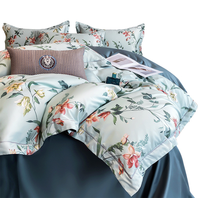 高端140支长绒棉被套单件纯棉被罩220x250cm纯棉被罩200x230加大