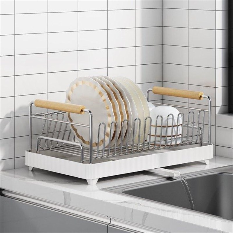 碗盘沥水架厨房碗碟收纳架多功能家用碗架304不锈钢放碗筷置物架