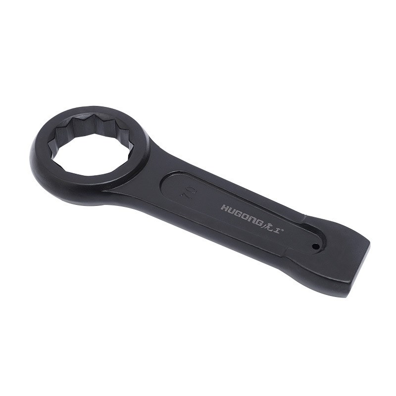 虎工重型敲击捶打梅花扳手敲击加厚单头花扳手36-55-125#锤击工具