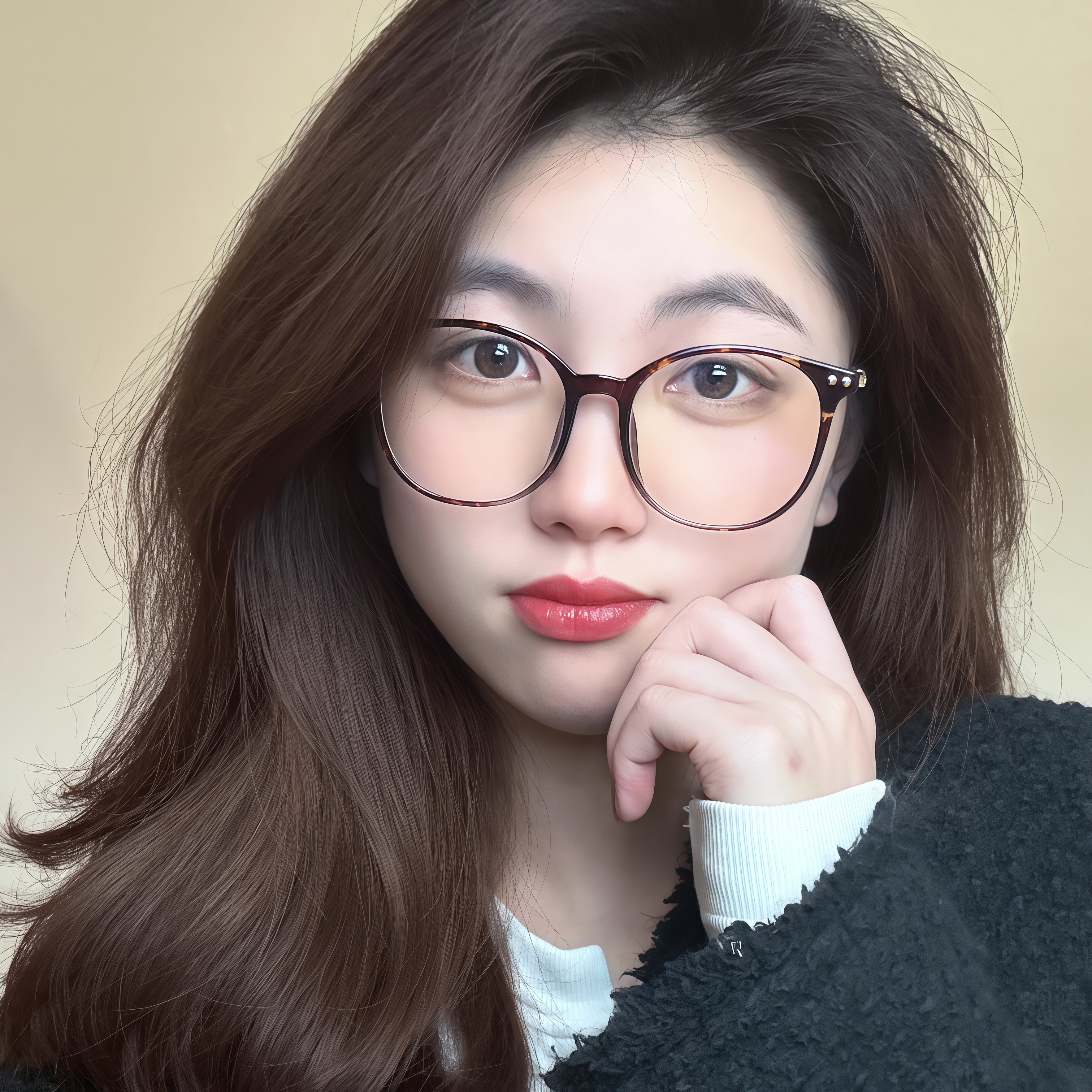 Firmoo眼镜圆框黑框近视镜墨镜复古时尚角质经典玳瑁圆框眼镜