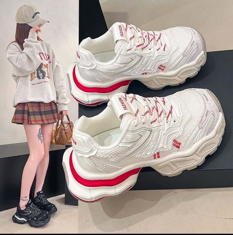 老爹鞋2026春季新款增高运动鞋休闲男女款
