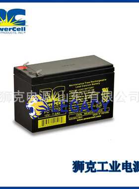 英国powercell蓄电池PC12360深循环12V36AH通信机房储能发电系统