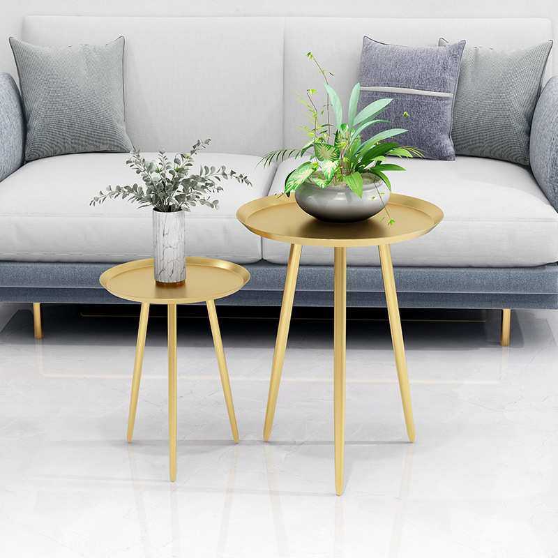 ins北欧轻奢小茶几室内简约铁艺小圆桌组合客厅置物架花盆架,3C数码配件,摄像机配件,淘宝优惠券,粉丝福利购,淘宝优惠卷