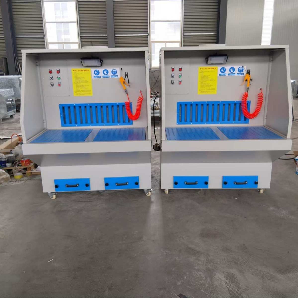 打磨工作台 吸尘抛光研磨土壤实验室 五金件紧固件打磨产品打磨台