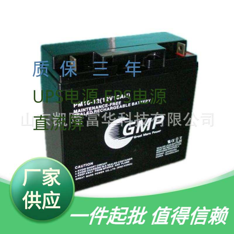 PM18-12铅酸免维护电池12V18AH直流屏EPS/UPS不间断电源GMP蓄电池