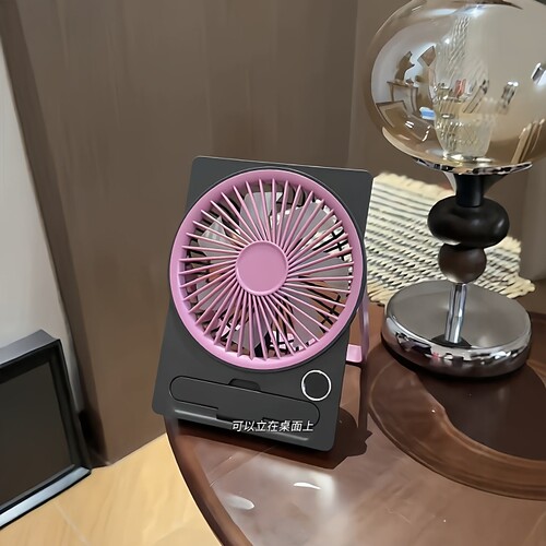 卡片USB风扇静音桌面挂立两用