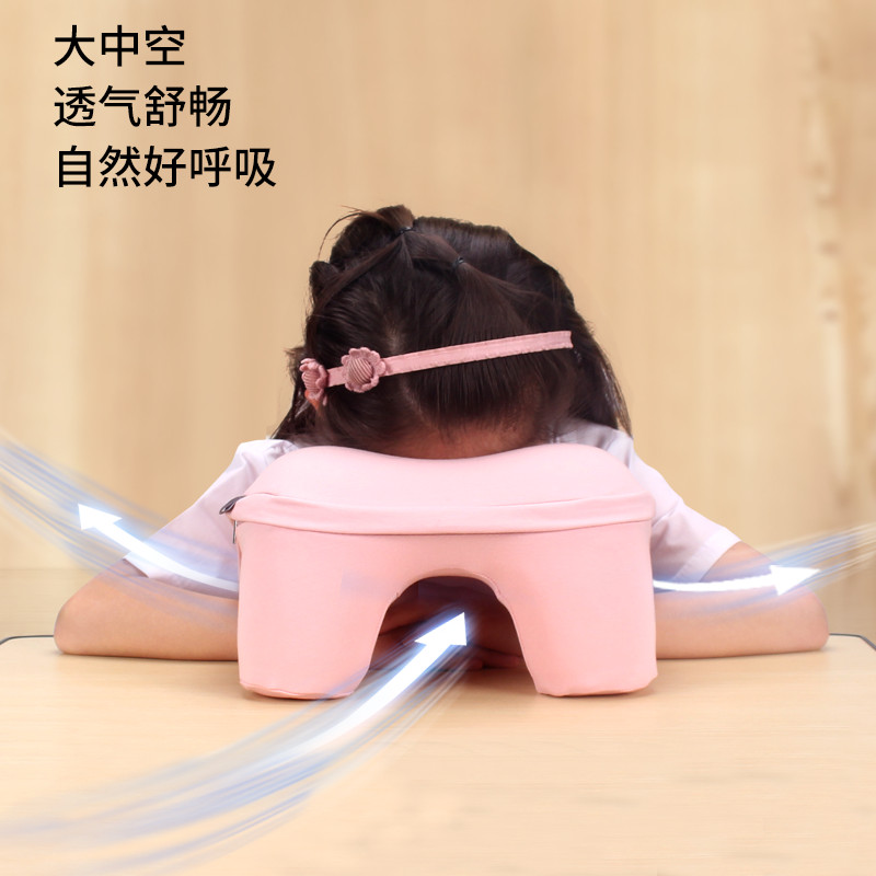 小学生午睡d枕趴睡枕高中生桌上午休专用趴睡枕儿童午睡抱枕趴趴