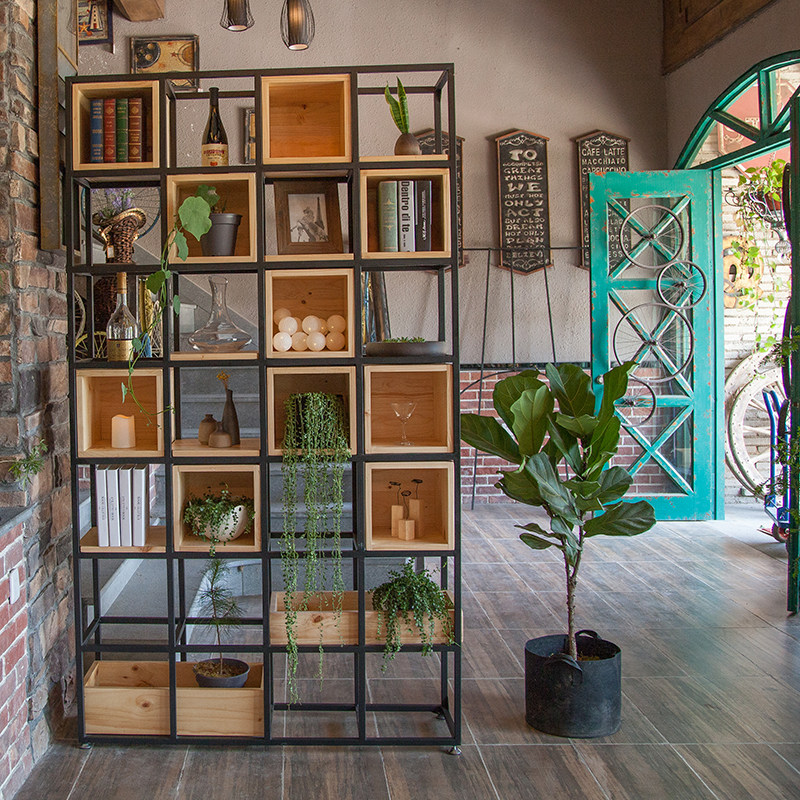 隔断置物架办公室书柜玄关铁艺屏风工业风L餐厅围栏餐饮装饰隔断,商业/办公家具,办公屏风/隔断,淘宝优惠券,粉丝福利购,淘宝优惠卷