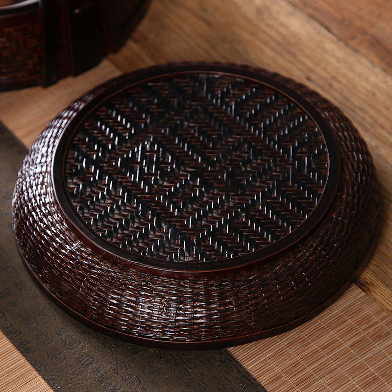 复古手工竹编食盒双层多层月饼篮提篮送餐篮家P用酒店篮子拍摄道,特色手工艺,竹编/竹雕,淘宝优惠券,粉丝福利购,淘宝优惠卷