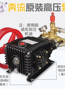 奔流牌高压清洗机洗车机刷车器550型55E型58型0420型0530型高压泵