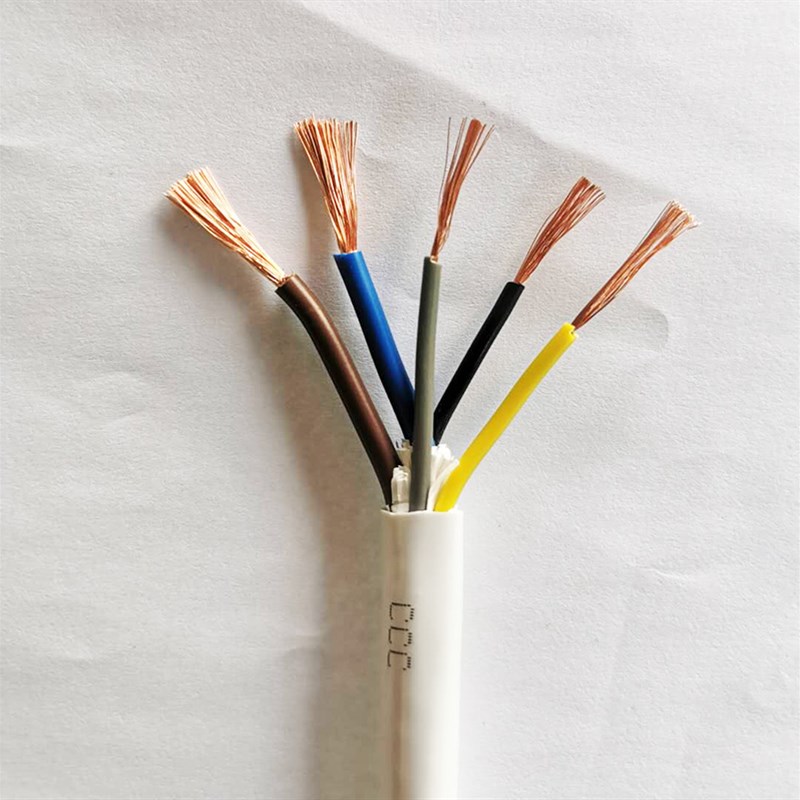 空调综合组合线铜芯RkVV4/5芯2X2.5+3*0.75/0.5平方电源信号护套