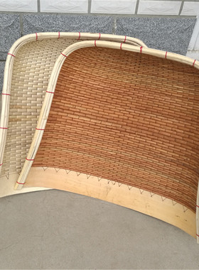 农家纯手工柳编藤编竹编簸箕家A用大中小号柳条簸箕筲箕笸箩收纳