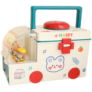 可爱大容量医药箱家用家庭装药物药F品收纳盒儿童婴儿宝宝医疗箱