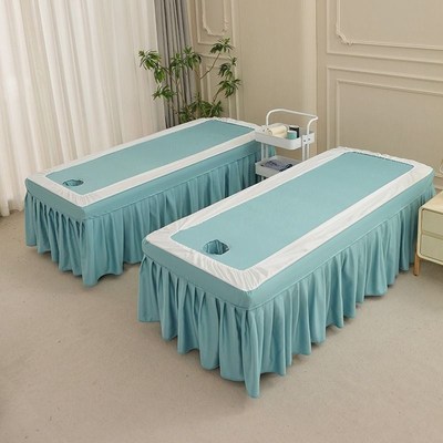 美容床床单美容院专用单件w按摩推拿床罩套好洗易干亲肤柔软移位