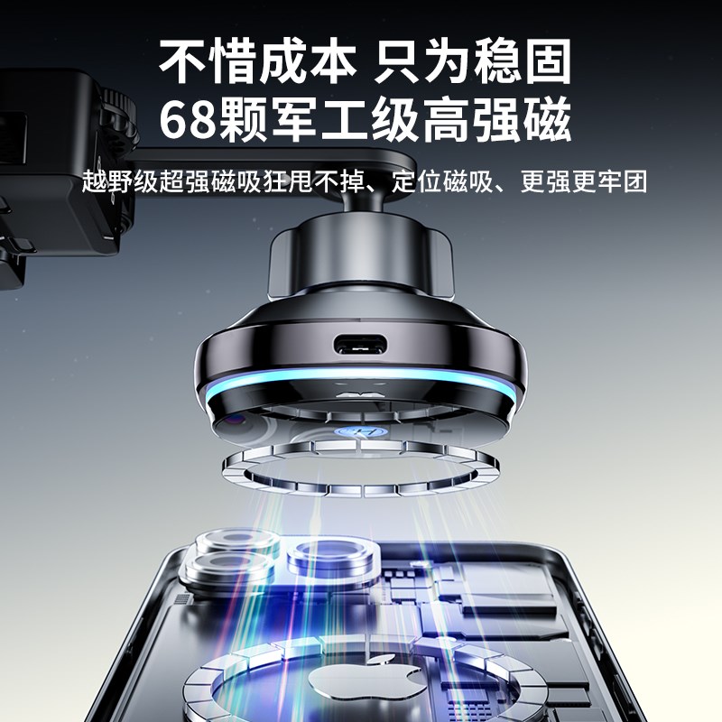 适用理想L6L7L8L9q汽车载手机支架悬浮屏改装饰配件车内导航架用