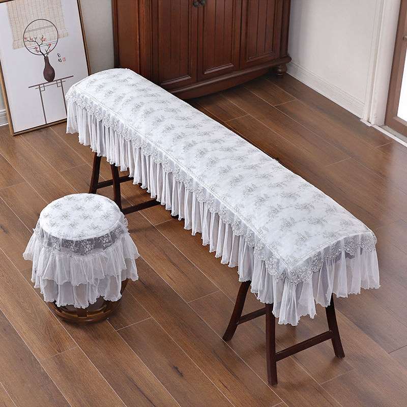 敦煌古筝罩传统典雅古筝古琴保护盖布刺绣蕾丝简约风仿古