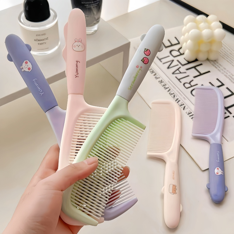 可愛高顏值梳子直發順發馬尾梳