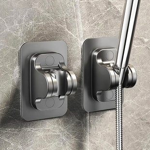 免打孔花洒支架强力承重可调节卫生间浴室淋浴喷头挂钩通用固定座