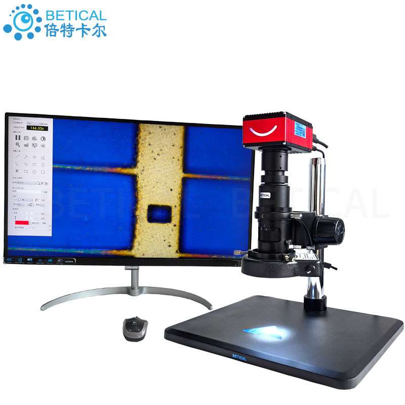 4K视频CCD显微镜产品检测线段角度圆测量拍照存储SZ7D-950HK型
