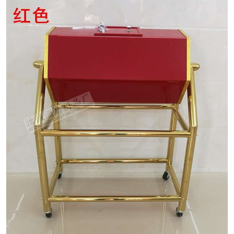 亚克力透明茶黑红摇奖箱 手摇抽奖箱 滚筒抽奖箱 节目活动开奖箱