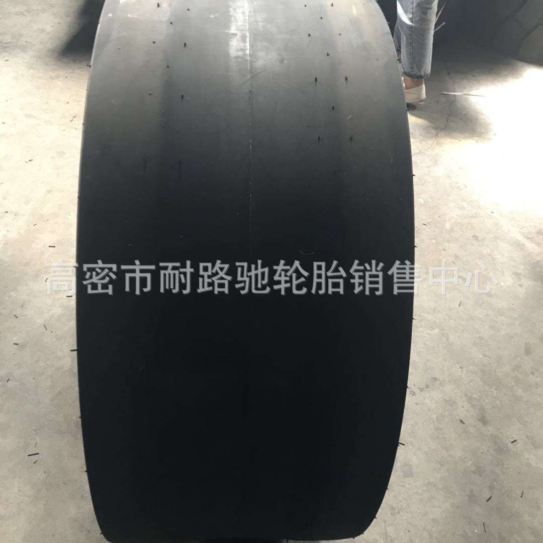 前进光面胶轮轮胎13/80-20 14/70-20 C-1光面压路机轮胎 工程机械