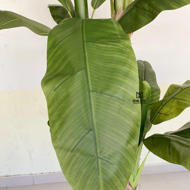 仿饰真芭蕉树绿植落地树盆栽植室内酒店场所等装ZCK假大型热带物