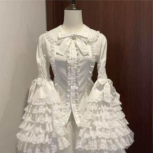 lolita白内搭蕾丝洛丽塔姬袖防晒