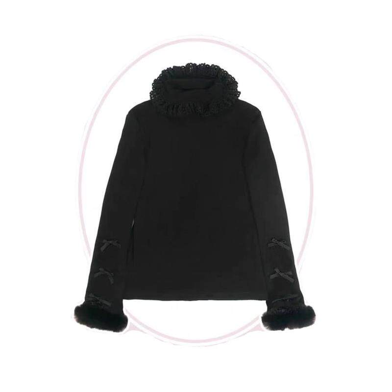 秋冬款lolita内搭长袖德绒加厚保暖上衣柔软亲肤爆款洛丽塔打底衫,模玩/动漫/周边/娃圈三坑/桌游,lolita衬衫/内搭,淘宝优惠券,粉丝福利购,淘宝优惠卷