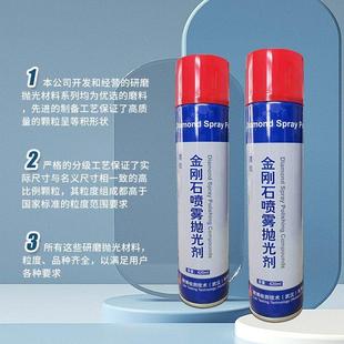武汉耐博高效金相金刚石喷雾抛光剂液W2.53.5DSP悬浮研磨金属耗材