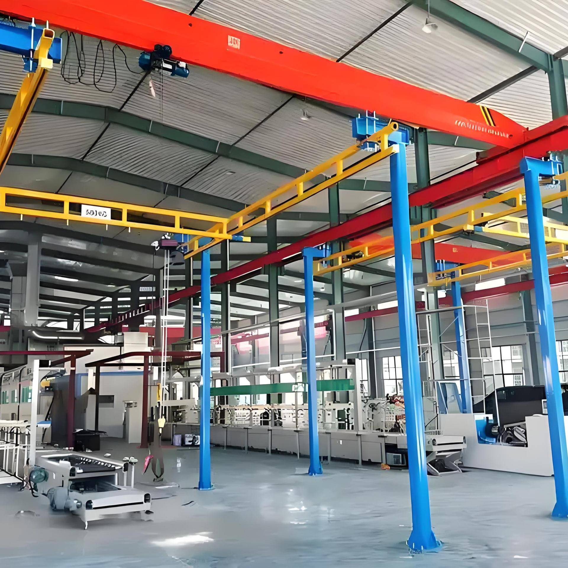 柔性轨道KBK起重机轻小型滑轨吊机工业车间柔性组合式kbk起重