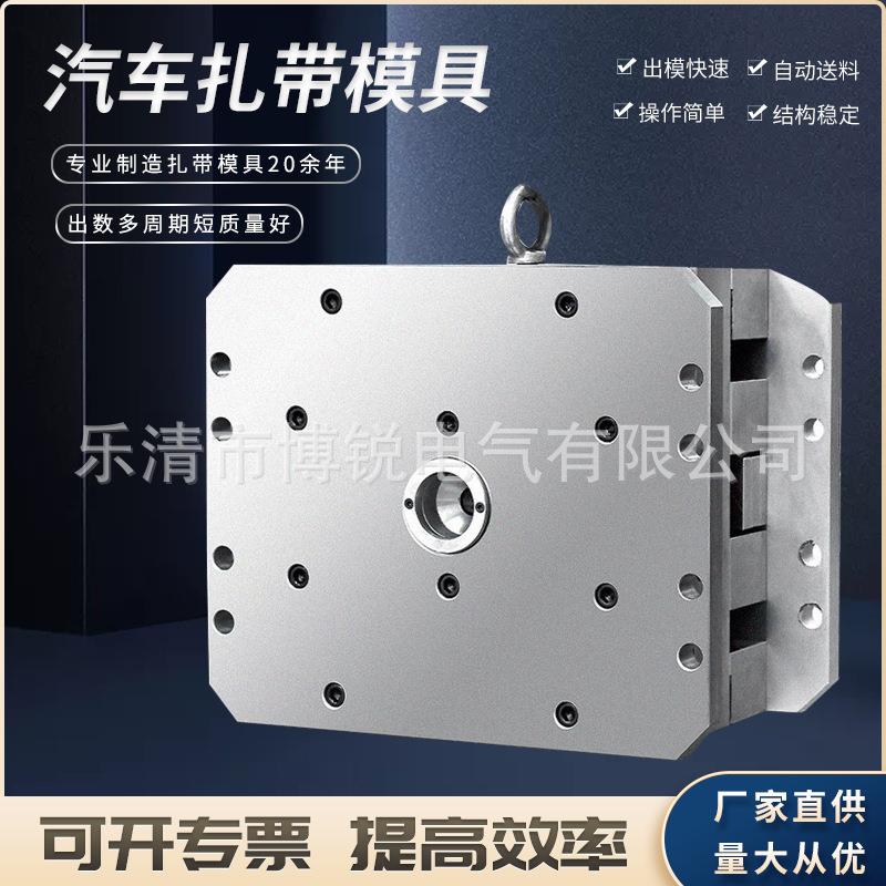 乐清博锐模具制造中心供应4X28032腔尼龙扎带模具扎带模具半固定