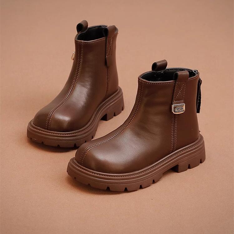 女童靴子2025新款春秋儿童马丁靴