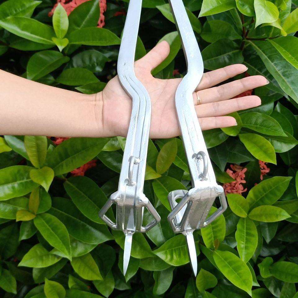 爬树神器脚扎子大拐上树工具伐木捕蜂打松塔穿防蜂服上树暖幸商行