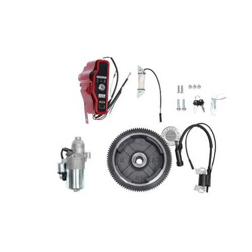 汽油发电机13HP手改电马达套装配件188F190 GX420 390 电启动全套