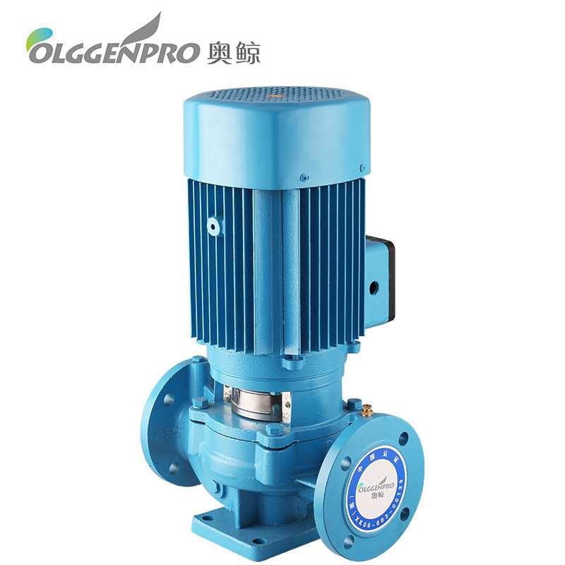 管道泵 奥鲸立式管道离心泵IRG锅炉热水循环泵工业抽水水泵厂家
