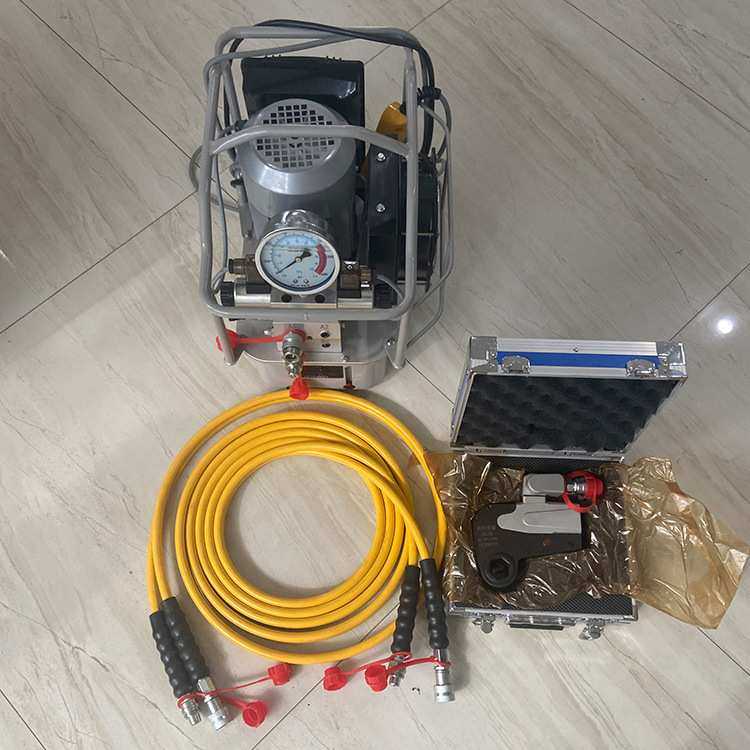 中旺 KLCD电动液压扳手  MLCD系列铝钛合金大扭力液压中空扳手